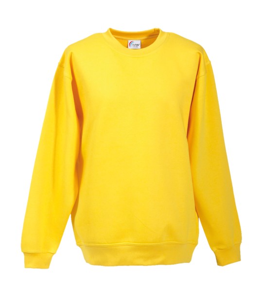 Pullover Sweater Arbeitspullover 60 Grad waschbar gelb