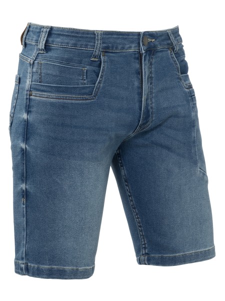 kurze Stretch Jeanshose Shorts mit verschiedenen Taschen