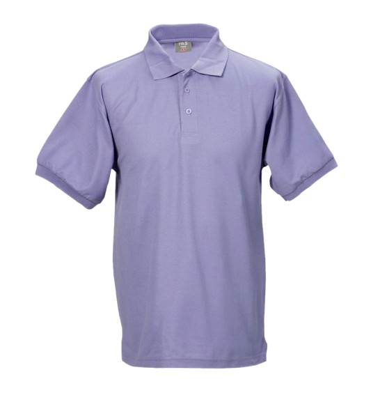 Arbeitsshirt Poloshirt 60 Grad Piqué waschbar flieder lila
