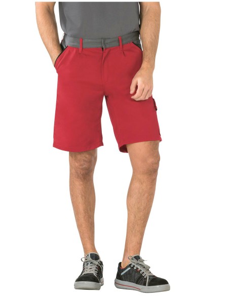 kurze Arbeitshose Shorts rot