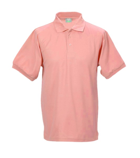 Arbeitsshirt Poloshirt 60 Grad Piqué waschbar rosa