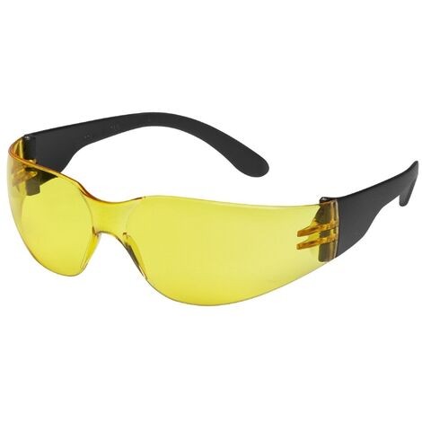 gelbe Schutzbrille anti Fog beschlagfrei leicht