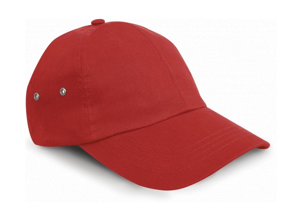 Cap Mütze rot atmungsaktiv Baumwolle