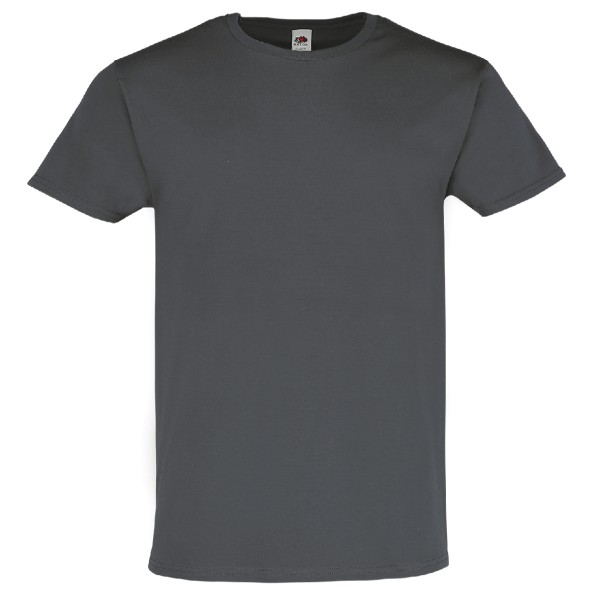 Arbeitst-shirt 60 grad waschbar dunkelgrau graphit 