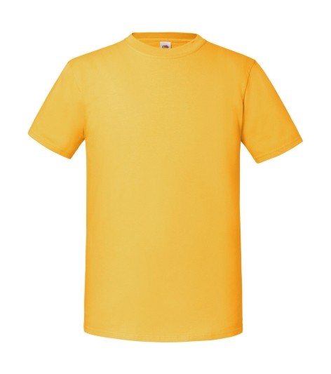 Arbeitsshirt T-Shirt kochfest 60 grad waschbar gelb